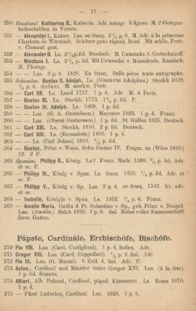 Päpste, Cardinäle, Erzbischöfe, Bischöfe