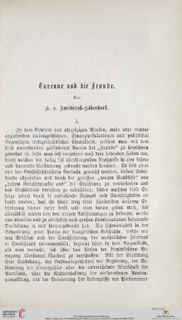 Turenne und die Fronde, 1