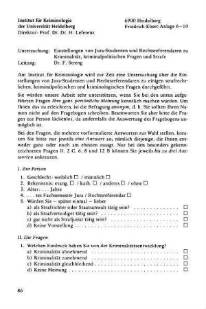 Fragebogen