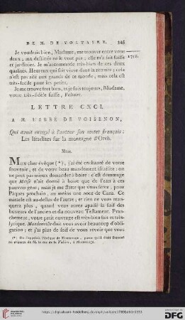 (Lettre CXCI - CC)