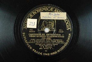 Cantiones et anthologia - Věnec ze zpěvů vlasteneckých