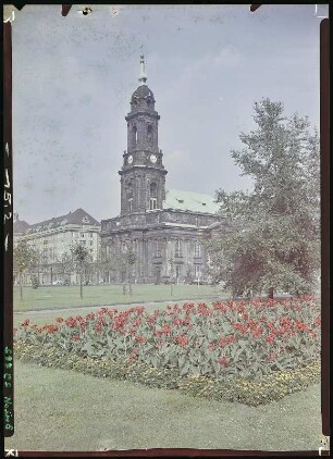 Dresden. Die Kreuzkirche