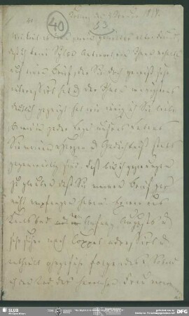 Eigenh. Brief von Johann Ferdinand Koreff an August Wilhelm von Schlegel, Koblenz, 04.01.1818