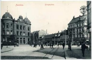 Zwickau. Georgenplatz