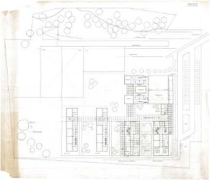 Döllgast, Hans; Tegernsee; Gymnasium - Grundriss