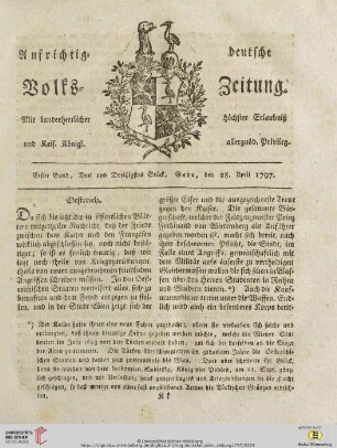 Erster Band. Drei und Dreißigstes Stück