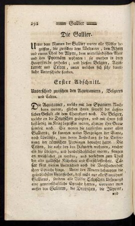 Die Gallier ... Die Gothen