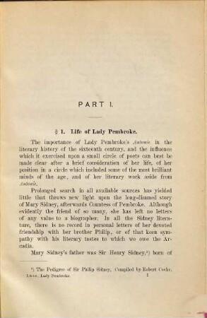 The Countess of Pembroke's Antonie