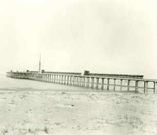 Eisenbeton-Landungsbrücke Colonia, Uruguay, 1928