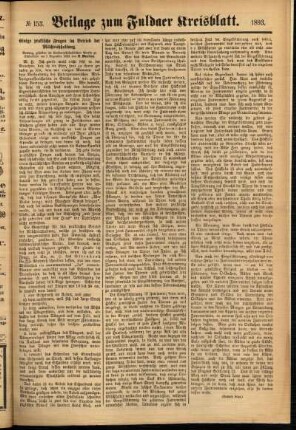 Zweite Ausgabe vom Samstag, den 30. Dezember 1893.