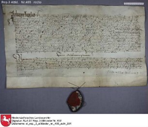 1516 Dezember 9 Indulgenzbrief des Johannes Angelus Arumboldus, Propst von Arcitale für das Altkloster prope et extra opidum Buxtehude