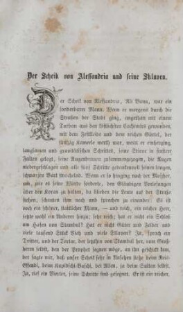 Der Scheik von Alessandria und seine Sklaven