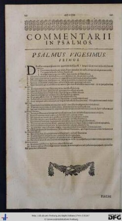 Psalmus Vigesimus Primus.