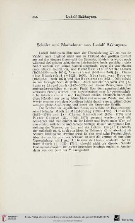 Schüler und Nachahmer von Ludolf Bakhuyzen