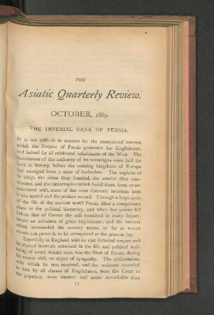 October, 1889.
