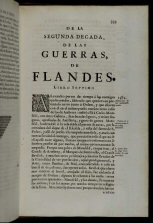 Libro Septimo.