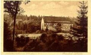 Ansicht des "Naturfreundehauses am Valtenberg" in Oberneukirch/Lausitz