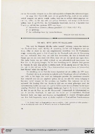 2.Ser. 7.1914: De Ned. Herv. Kerk te Maasland