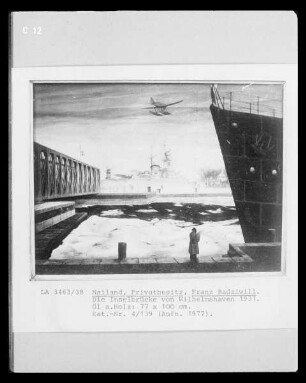Die Inselbrücke von Wilhelmshaven