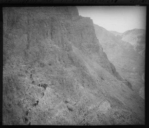 Abstieg nach 'en gidi [En-Gedi]