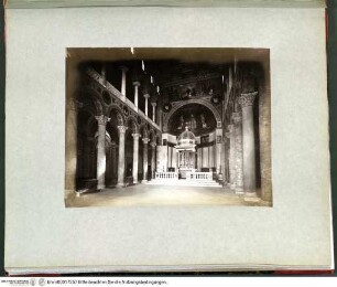 I Rome architectureSant'Agnese fuori le Mura, Inneres zum Altar - Rotes Album I (Architektur antik und modern)