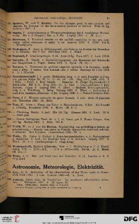 Astronomie, Meteorologie, Elektrizität (Nr. 951-357)