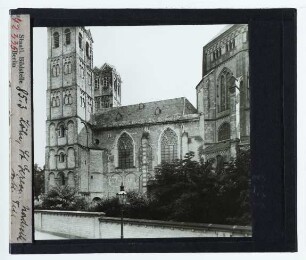 Köln, St. Gereon : Außenansicht d. Chores von NW