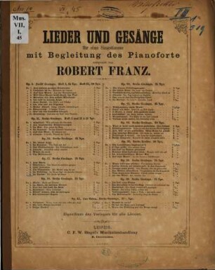 Sechs Gesänge, op. 17, 6. Im Herbst