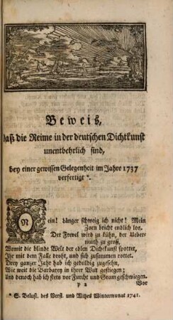 Gottlieb Wilhelm Rabeners Satiren, 2