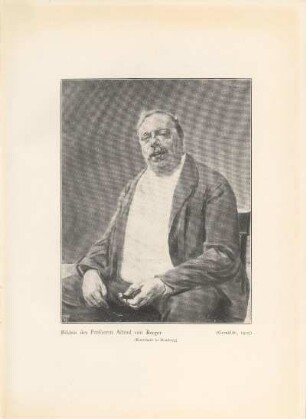 Bildnis des Freiherrn Alfred von Berger. 1905
