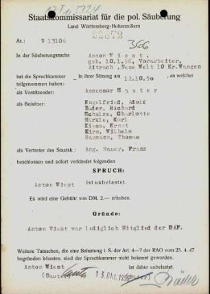 Wiest, Anton