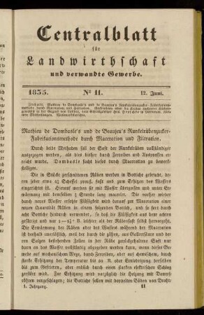 1835. No. 11. 12. Juni
