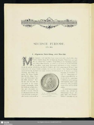 Sechste Periode. 1774-1814