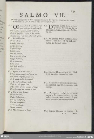Salmo VII