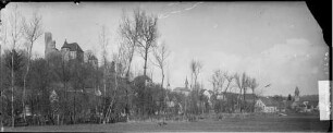 Neidenstein Ortsbild mit Burgruine