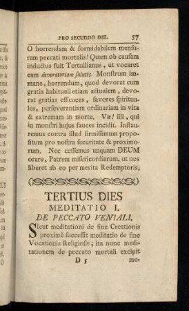 57-61, Tertius Dies