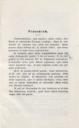 Doctrinae de voto explicatio et refutatio argumentorum adversariorum