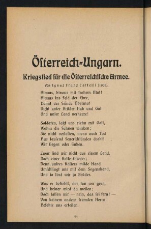 44-64, Österreich-Ungarn