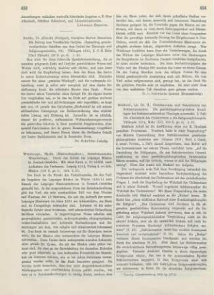 424-426 [Rezension] Süskind, Hermann, Christentum und Geschichte bei Schleiermacher