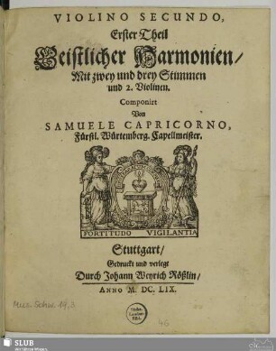 Violino secundo.