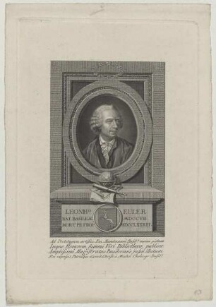 Bildnis des Leonhd. Euler