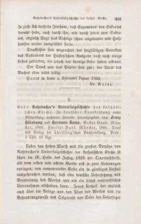 451-466 [Rezension] Universalgeschichte der katholischen Kirche