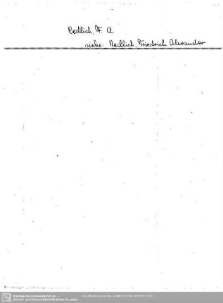 Redlich, F.