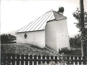 Gulbransson, Olaf Andreas ; Schliersee; Christuskirche - Rückseite (Ansicht)