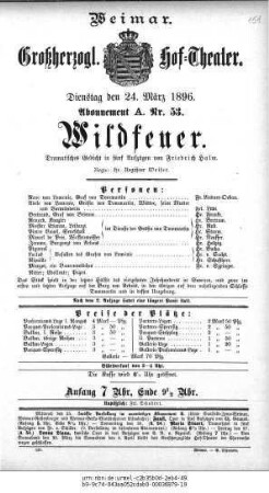Wildfeuer