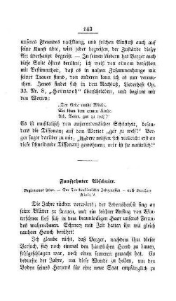Fünfzehnter Abschnitt