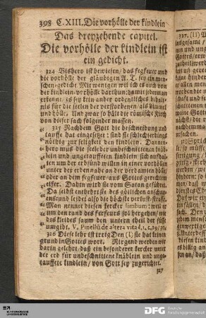 Das dreyzehende capitel.
