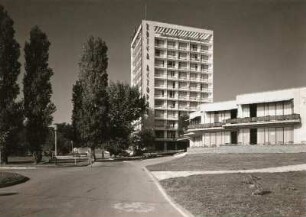 Bulgarien. Warna (Varna). Goldener Sand. Hotelbauten. Hotel "Astoria", erbaut 1962