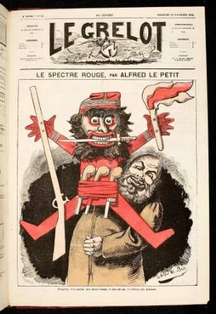 Le spectre rouge, par Alfred Le Petit