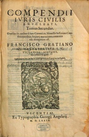 Compendium iuris civilis enucleati, 2
